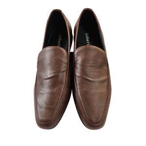 Uubaris‎ Mens Brown Loafers Dress Shoes Size US 12 Slip On Business Casual